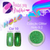 Doidas Por Brilho Coleção Glitter Holo 0.2 - Cor 10