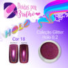 Doidas Por Brilho Coleção Glitter Holo 0.2 - Cor 18