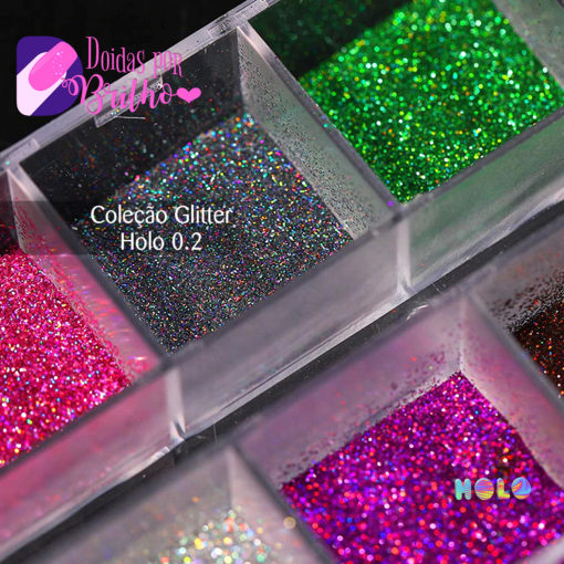 Doidas Por Brilho Coleção Glitter Holo 0.2 - 11