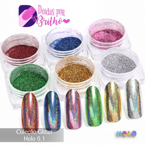 Doidas Por Brilho Coleção Glitter Holo 0.1 - 4